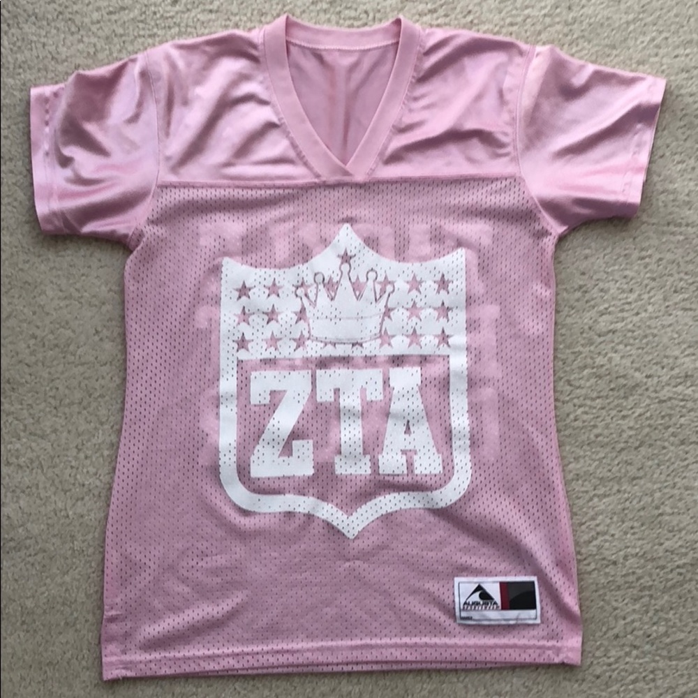 Never worn ZTA Zeta Tau Alpha football jersey